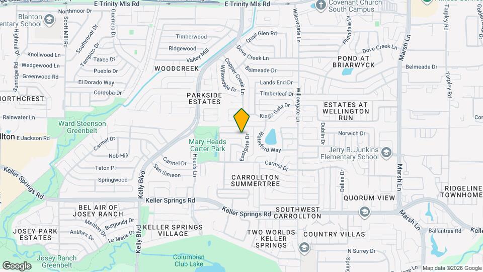 2516 Lawnview Dr Mapa y Detalles de la Ubicación