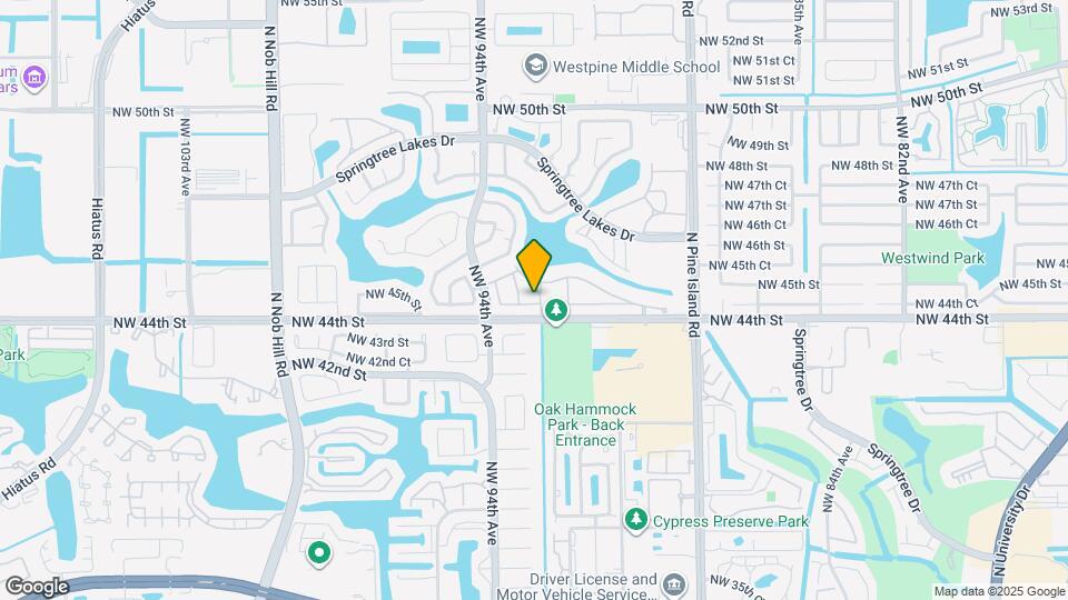 4440 NW 92nd Way Map and Location Details