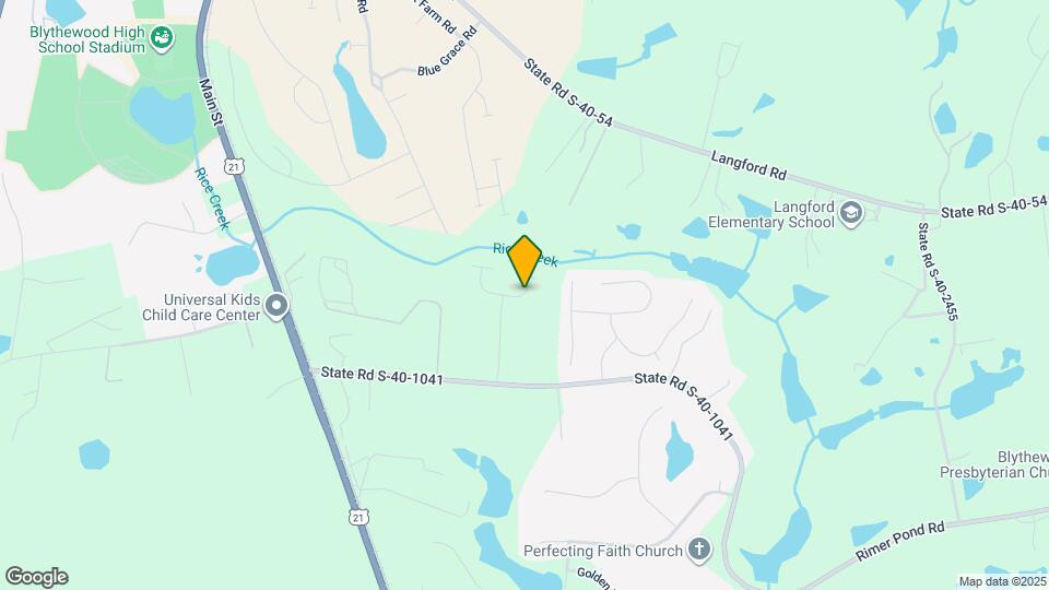 Tricon Blythewood Map and Location Details