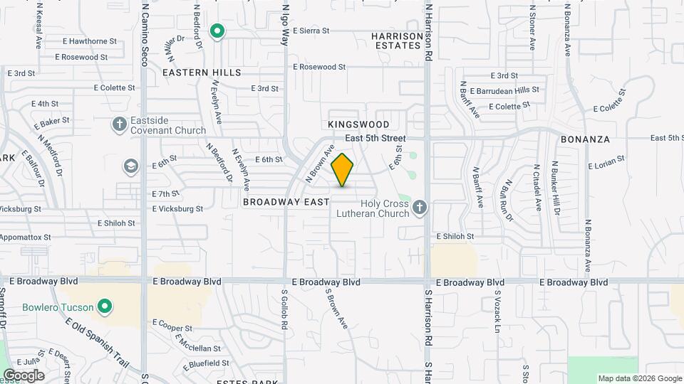 9240 E Holmes St Map and Location Details