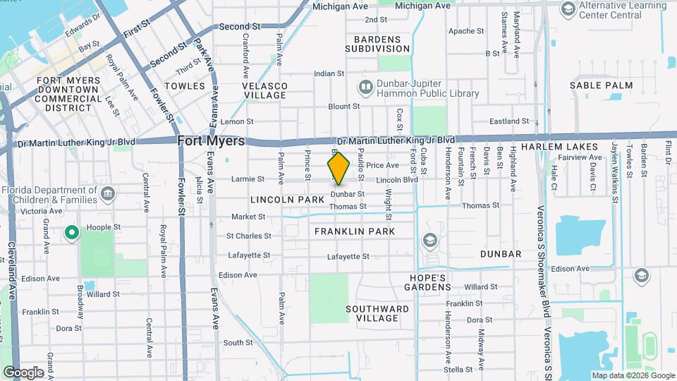 2955 Dunbar St Map and Location Details