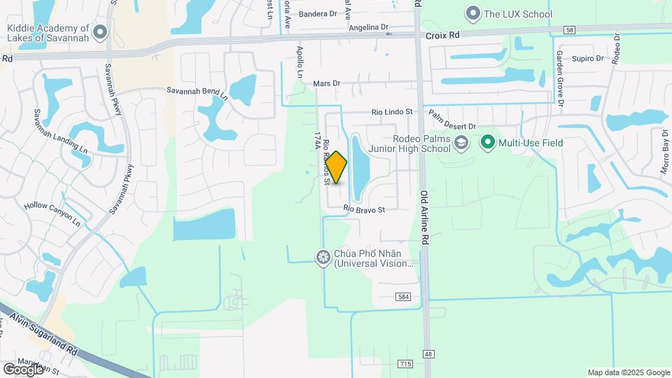 5510 Rio Alamo St Map and Location Details