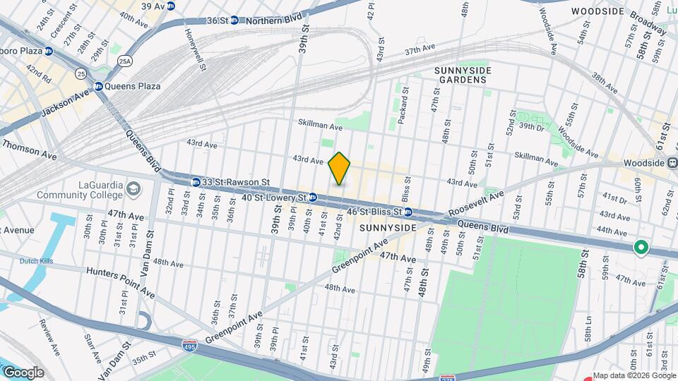43-40 42nd St Map and Location Details