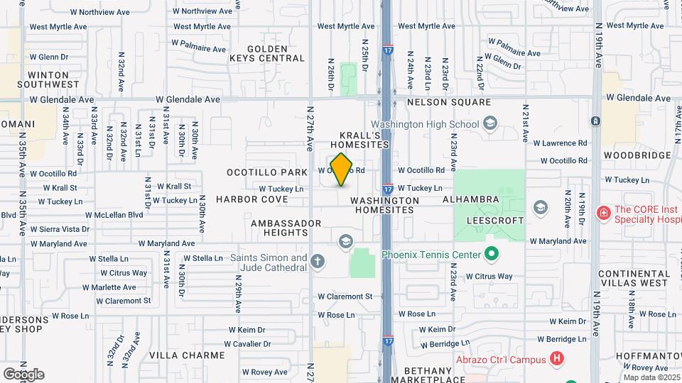 2610 W McLellan Blvd Mapa y Detalles de la Ubicación
