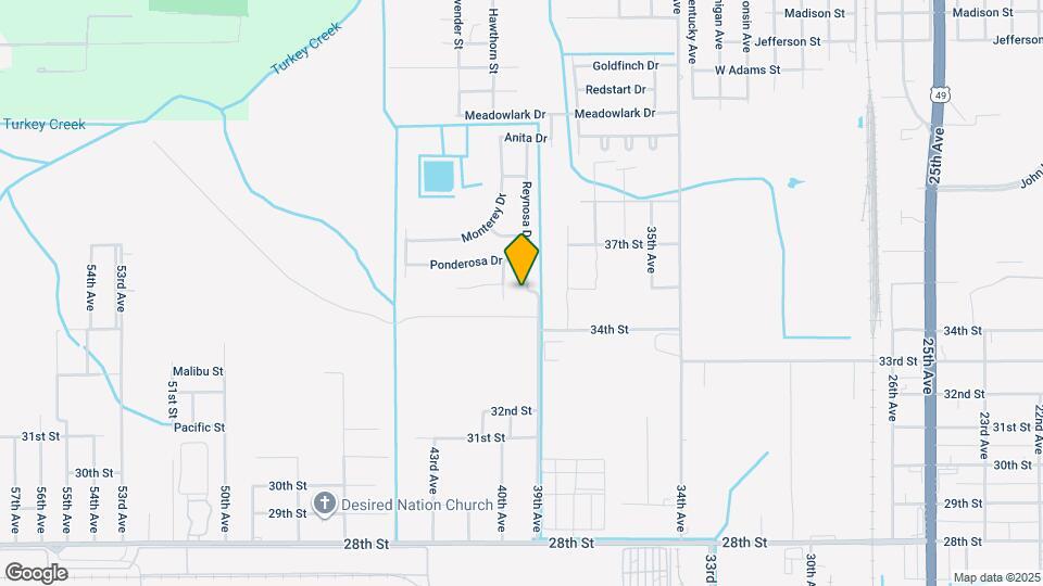 3907 Reynosa Dr Map and Location Details