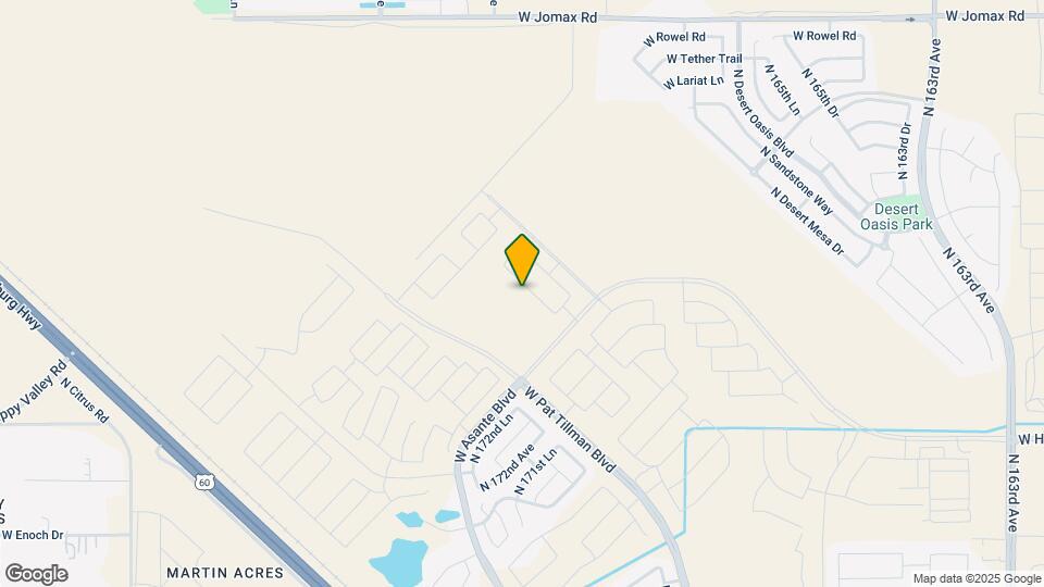 17341 W Smoketree Dr Map and Location Details