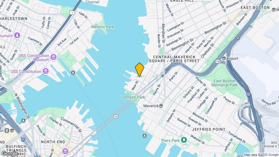 Grid Boston Mapa y Detalles de la Ubicación