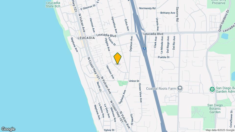 551 Hygeia Ave Map and Location Details