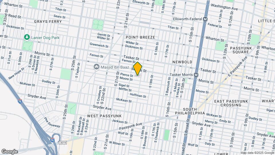 1916 Pierce St Map and Location Details
