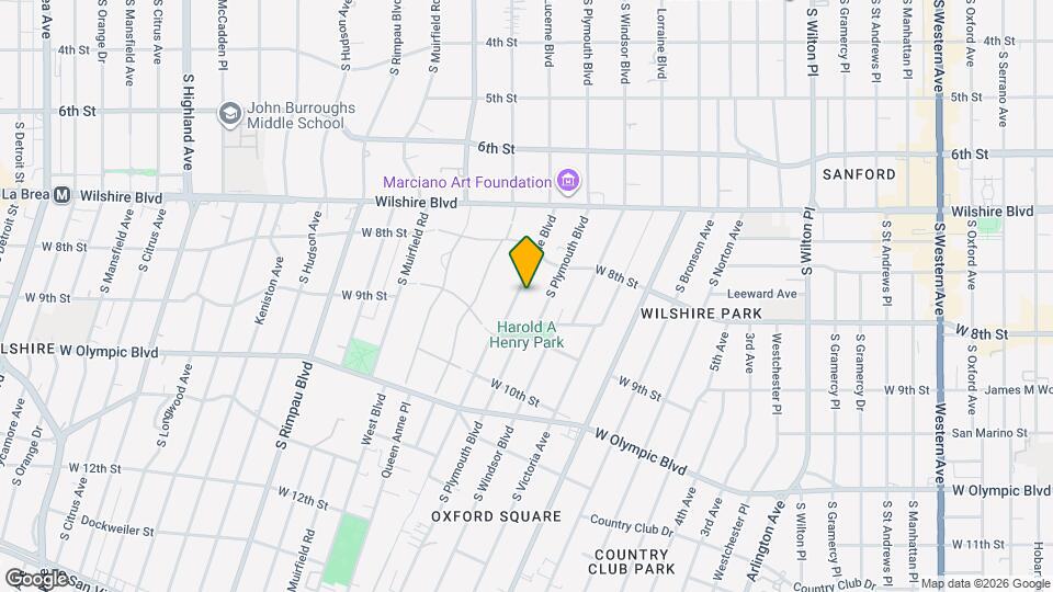 846 S Lucerne Blvd Map and Location Details