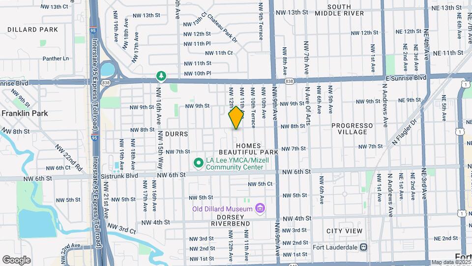Fort Lauderdale Apartments Mapa y Detalles de la Ubicación