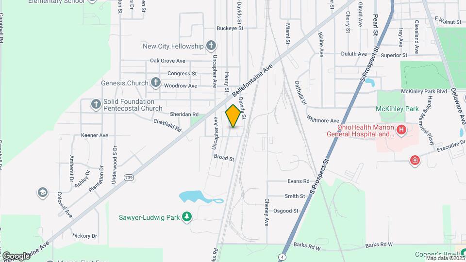 928 Henry St Map and Location Details