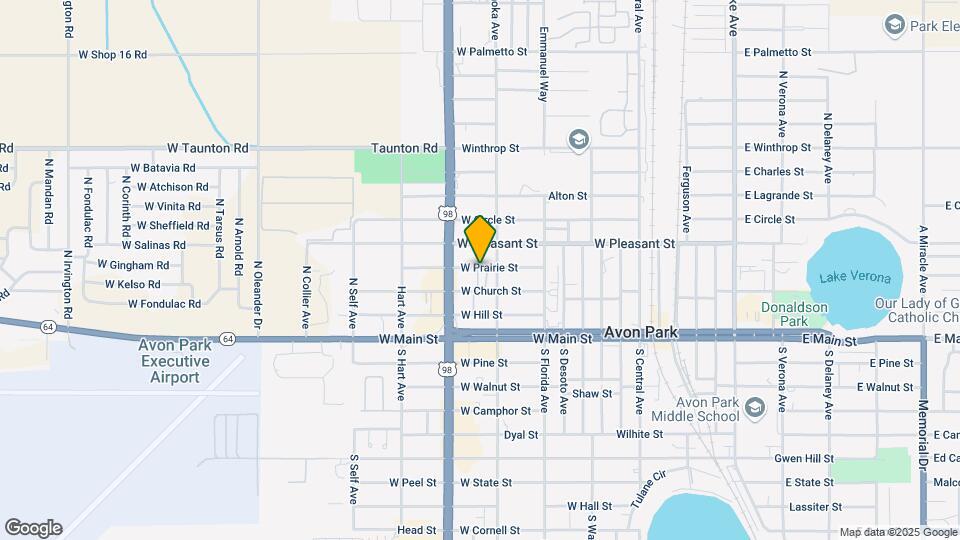 955 W Prairie St Map and Location Details