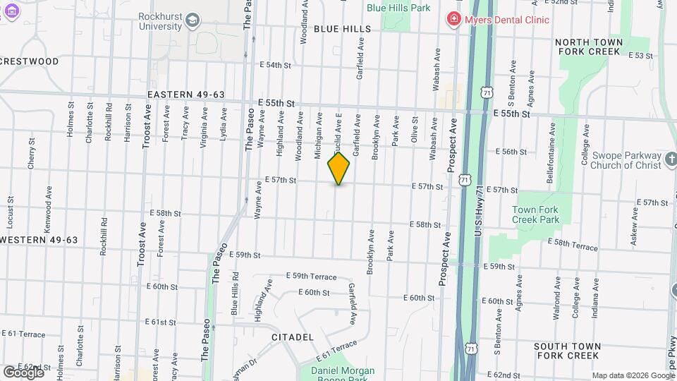 5707 Euclid Ave E Mapa y Detalles de la Ubicación