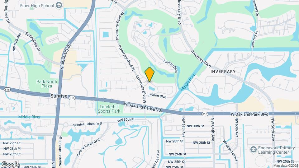 3309 Inverrary Blvd W Map and Location Details