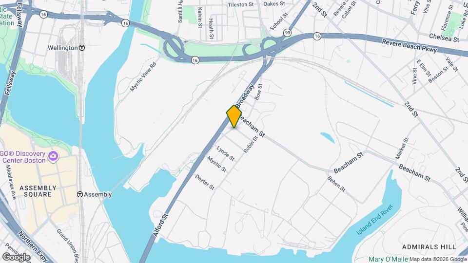 85 Bow St, Unit 1 Mapa y Detalles de la Ubicación