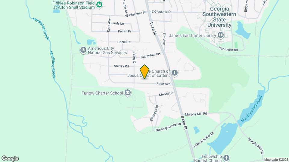 2008 Rose Ave Map and Location Details