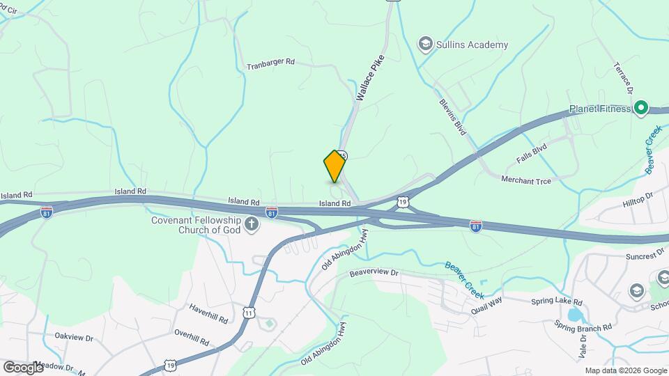 206 Knoll Dr, Unit 100 Map and Location Details