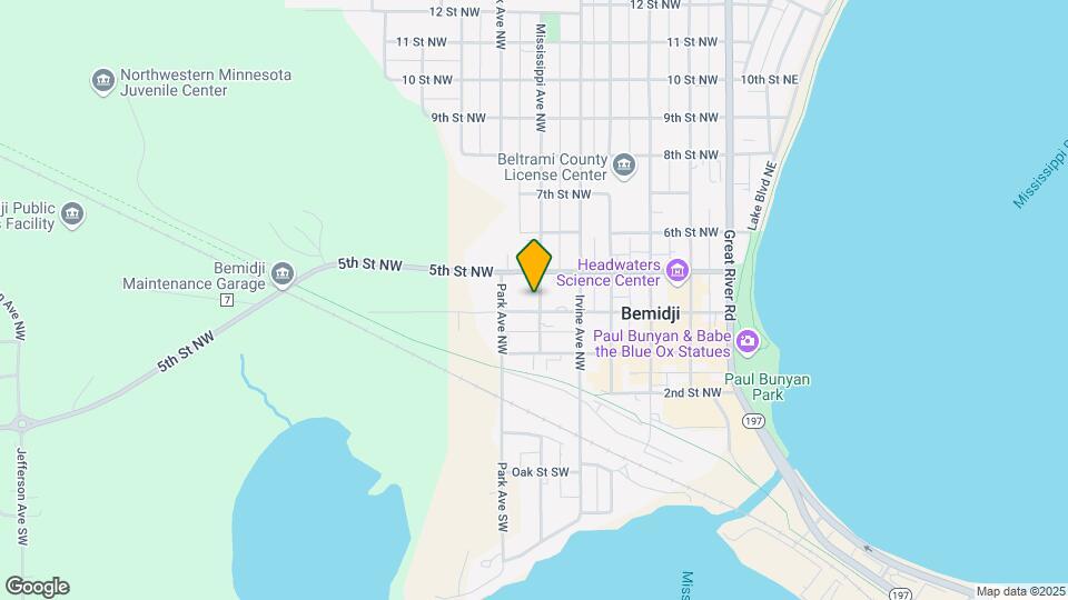 405 Mississippi Ave NW Mapa y Detalles de la Ubicación