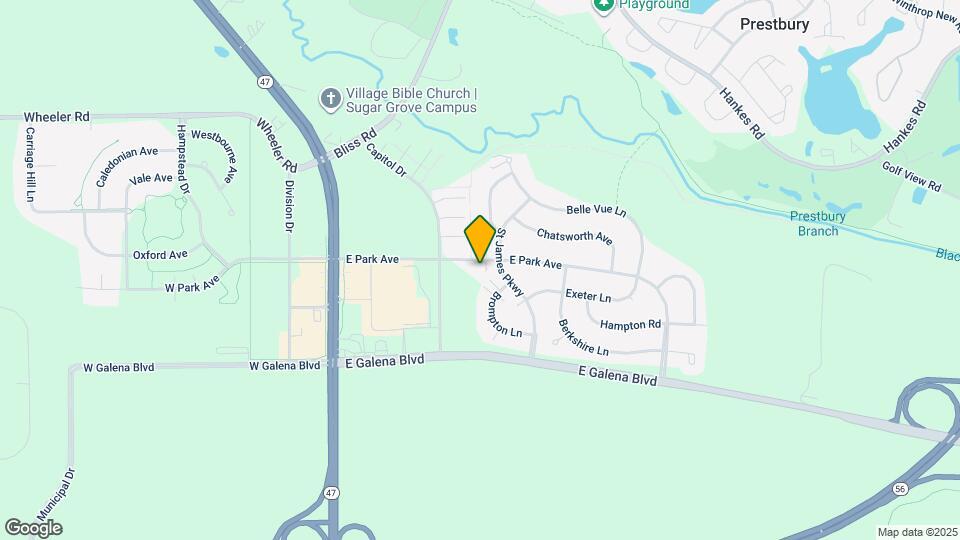 230 St James Pkwy Map and Location Details