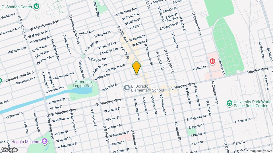 301 W Walnut St Mapa y Detalles de la Ubicación
