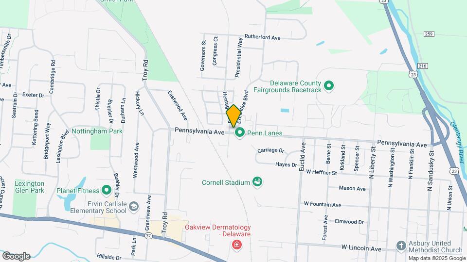 Hayes Colony Apartments Mapa y Detalles de la Ubicación