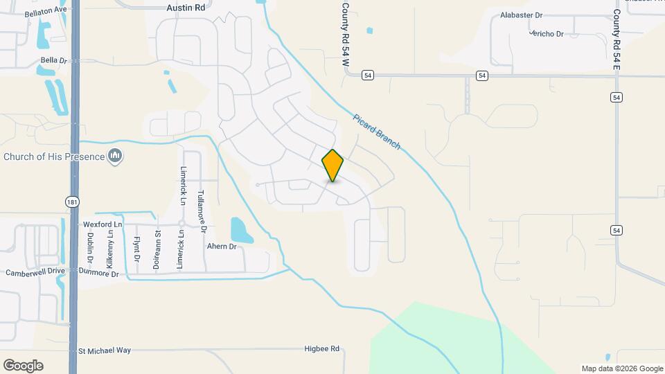 10909 Northern Dancer Ct Map and Location Details