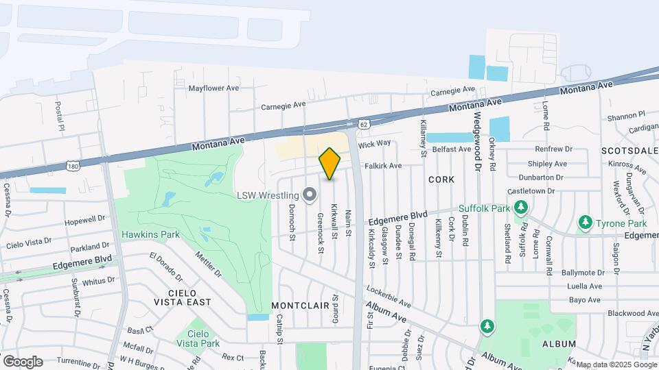 3437 Kirkwall St Map and Location Details