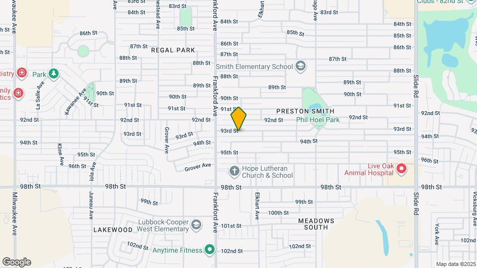 5719 93rd St Map and Location Details