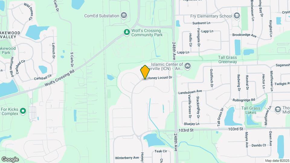 3720 Honey Locust Dr Map and Location Details