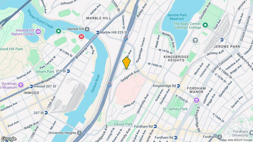 2630 Kingsbridge Ter Mapa y Detalles de la Ubicación