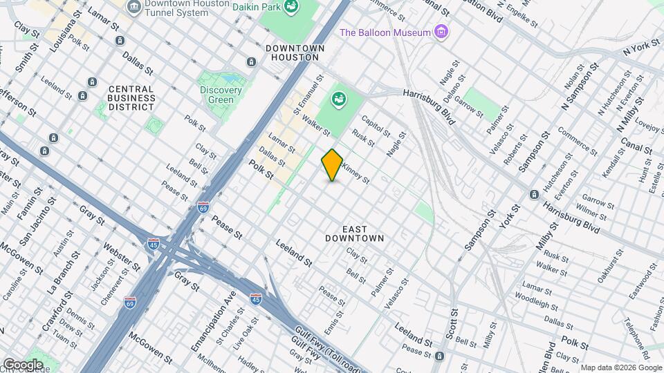 1107 St Charles St Map and Location Details