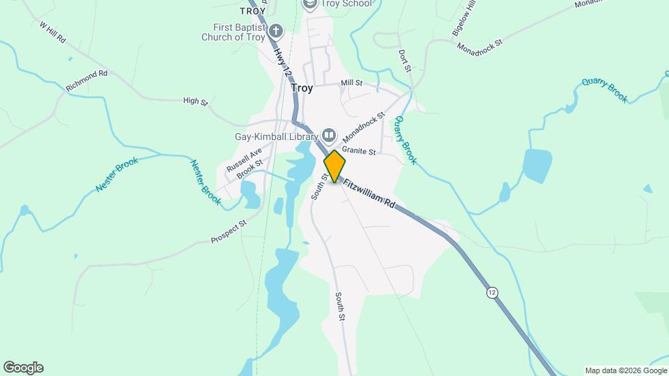 33 S Main St Map and Location Details