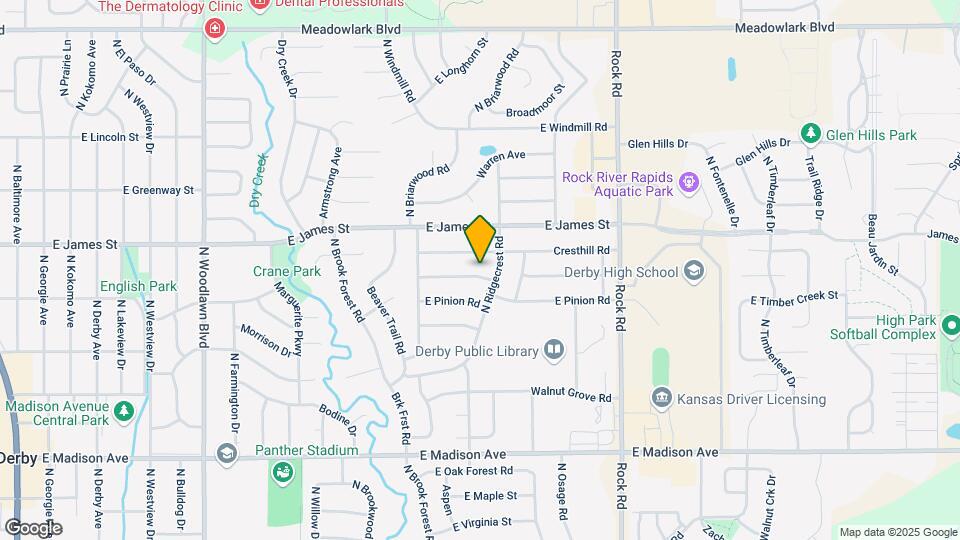 1424 Brendonwood Rd Map and Location Details