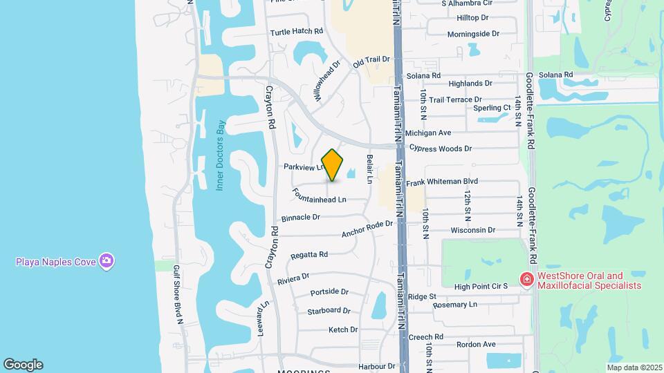 3720 Parkview Way Mapa y Detalles de la Ubicación