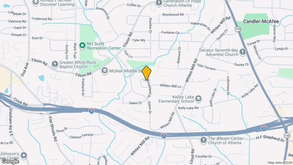 2407 Summerland Dr Map and Location Details