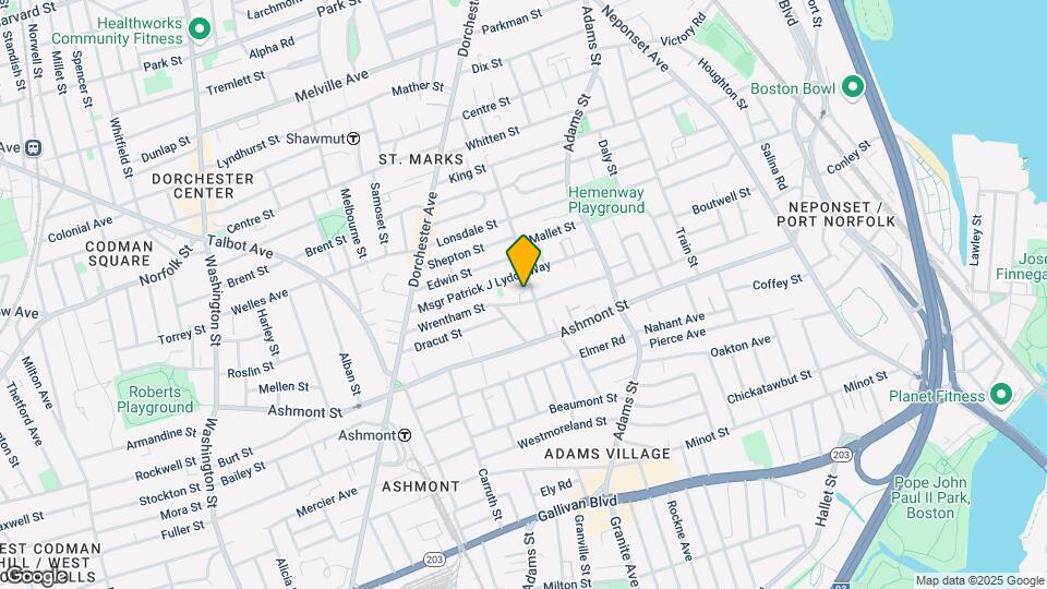 90 Wrentham St Apartments Map and Location Details