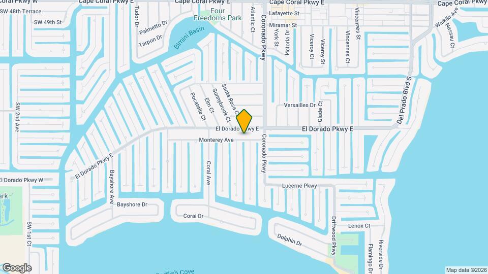 711 Monterey Ave Map and Location Details