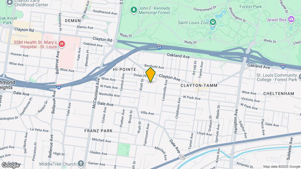 6620 Wise Ave Mapa y Detalles de la Ubicación