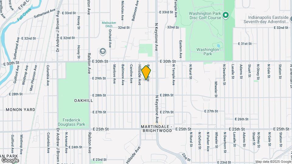 2860 Brouse Ave Map and Location Details