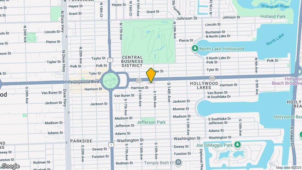 1515 Harrison St Map and Location Details