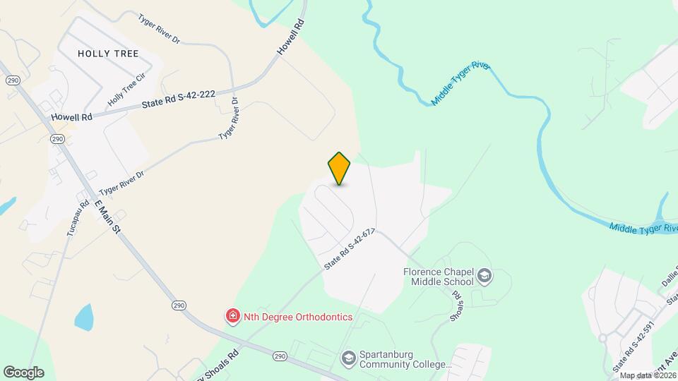 376 White Peach Wy Map and Location Details