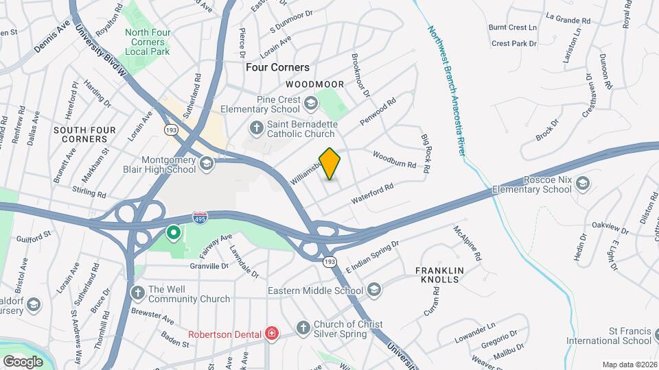 9905 Edgehill Ln Mapa y Detalles de la Ubicación