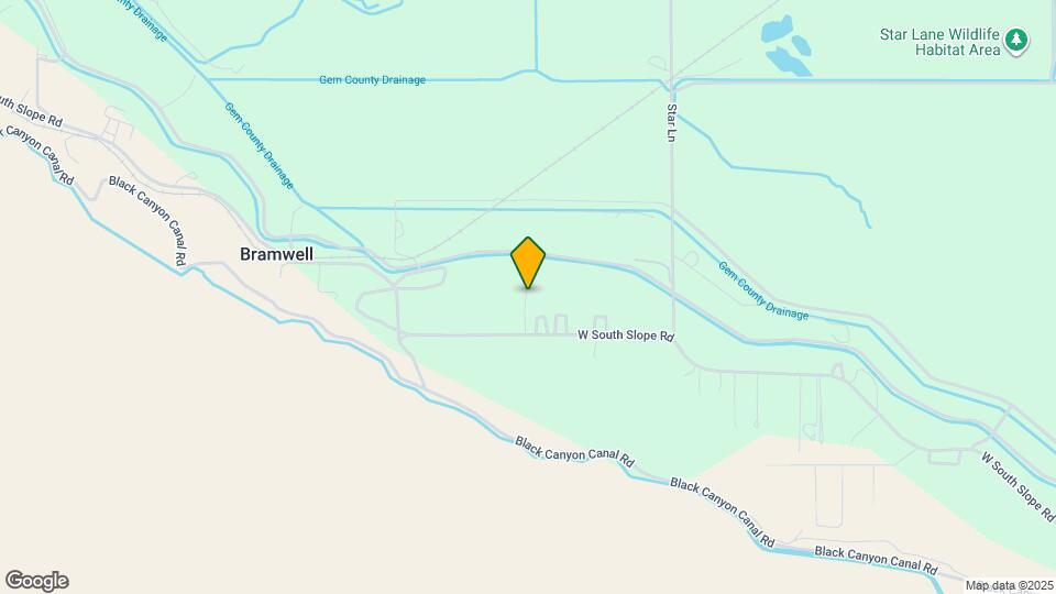 3344 W South Slope Rd Map and Location Details