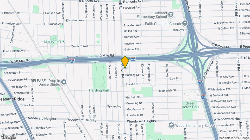 3306 Hilton Rd Map and Location Details