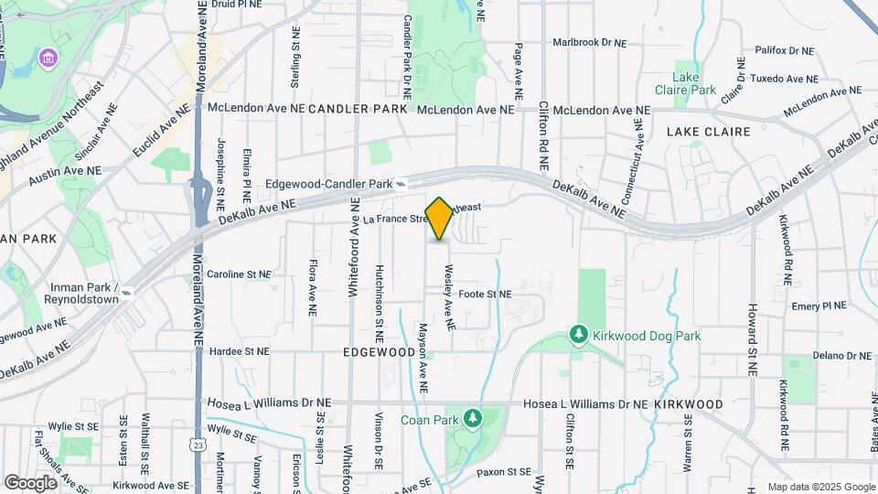 1517 1st St NE Map and Location Details