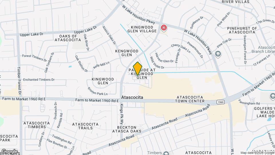 18906 Atasca Oaks Dr Map and Location Details