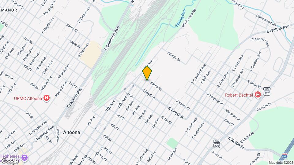 225 E 5th Ave Mapa y Detalles de la Ubicación