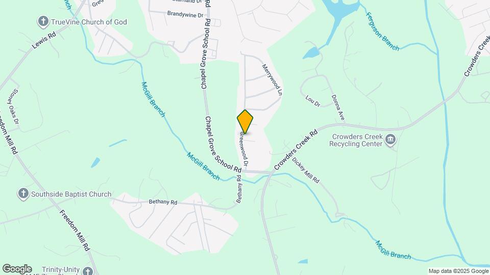 4842 Greenwood Dr Map and Location Details