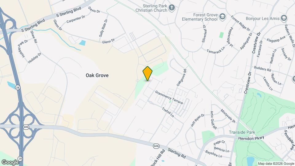 22865 Lacey Oak Terrace Map and Location Details